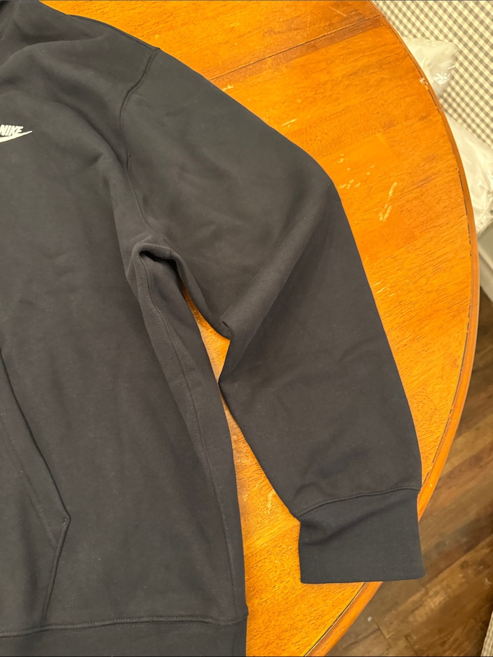 Nike Sportswear Club Men's Black Hoodie Fleece Sz XXL NEW FN3859-010 - Picture 2 of 12